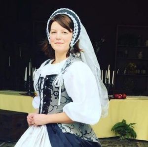 Renaissance Tudor Halloween Gown